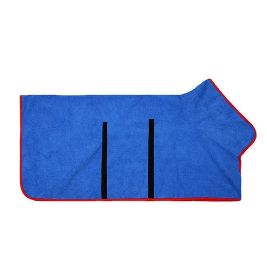 Fast-Drying Pet Bathrobe Towel — Soft & Absorbent for Dogs & Cats - ICYSTA