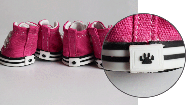 Waterproof Dog Shoes — Non-Slip Denim Canvas Boots for All Breeds - ICYSTA