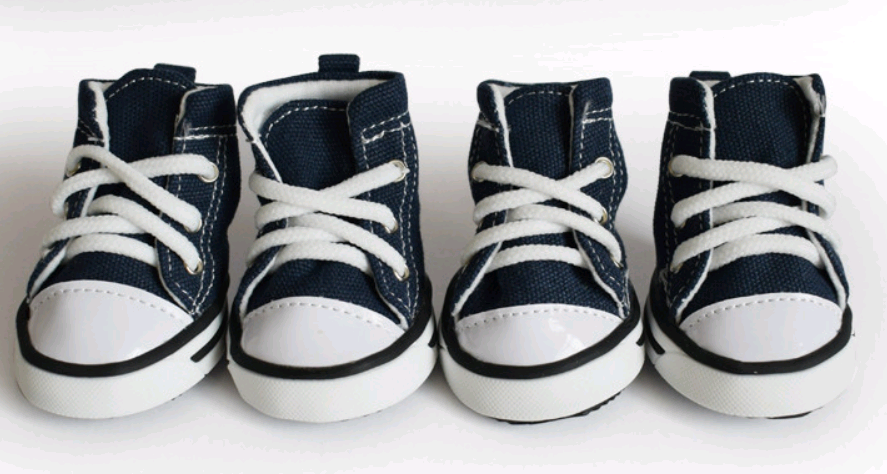 Waterproof Dog Shoes — Non-Slip Denim Canvas Boots for All Breeds - ICYSTA