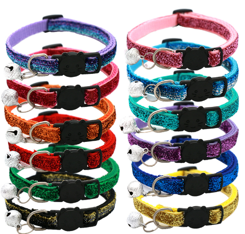 Soft Adjustable Cat Collar with Bell — Gentle Comfort Collar for Senior & Sensitive Cats - ICYSTA