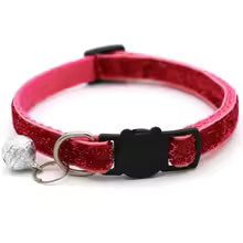 Soft Adjustable Cat Collar with Bell — Gentle Comfort Collar for Senior & Sensitive Cats - ICYSTA