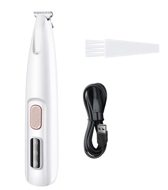 Pet Paw Trimmer with LED Light — Painless Gentle Grooming for Senior Dogs & Cats - ICYSTA
