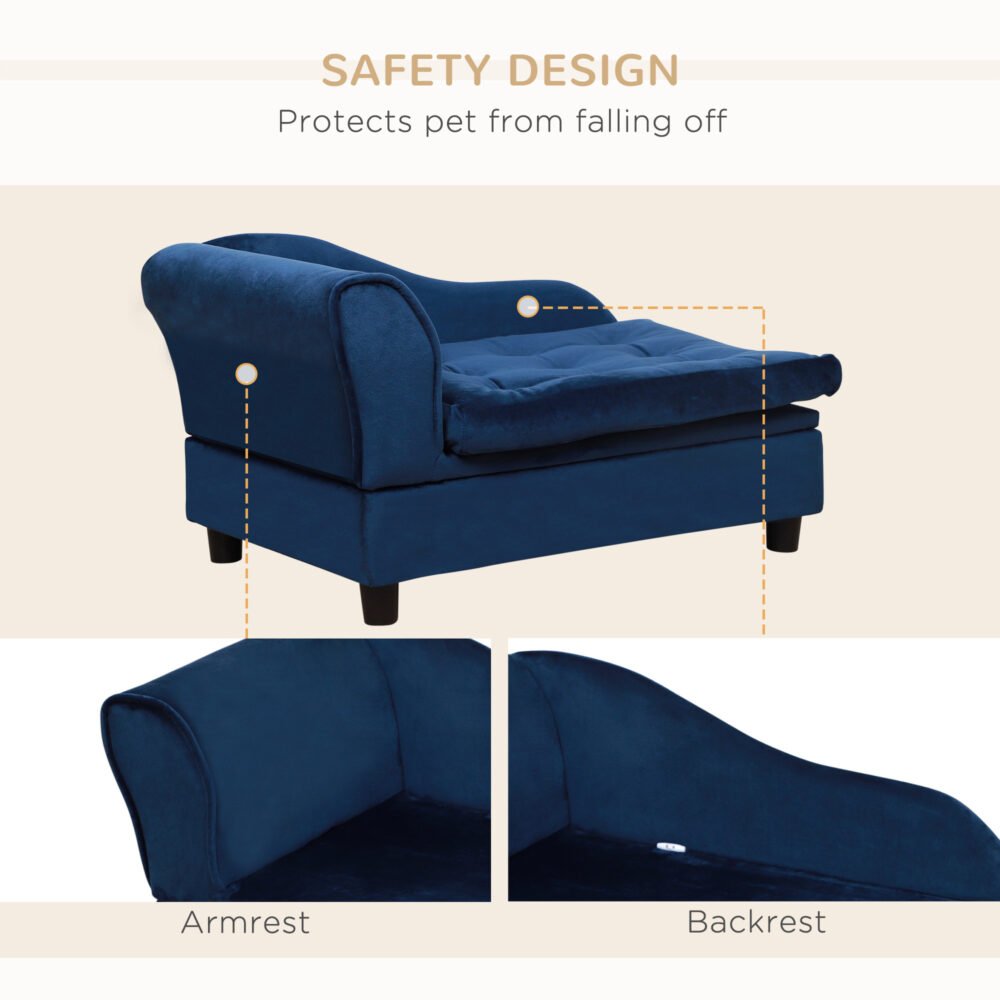 Small Dog Bed – Luxury Comfort with Hidden Storage - Image 9