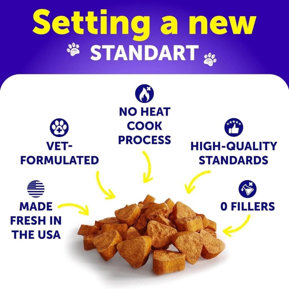 Dog Multivitamin Chewable – 20 in 1 Senior & Puppy Vitamins with Glucosamine, 120 Chews - Image 6