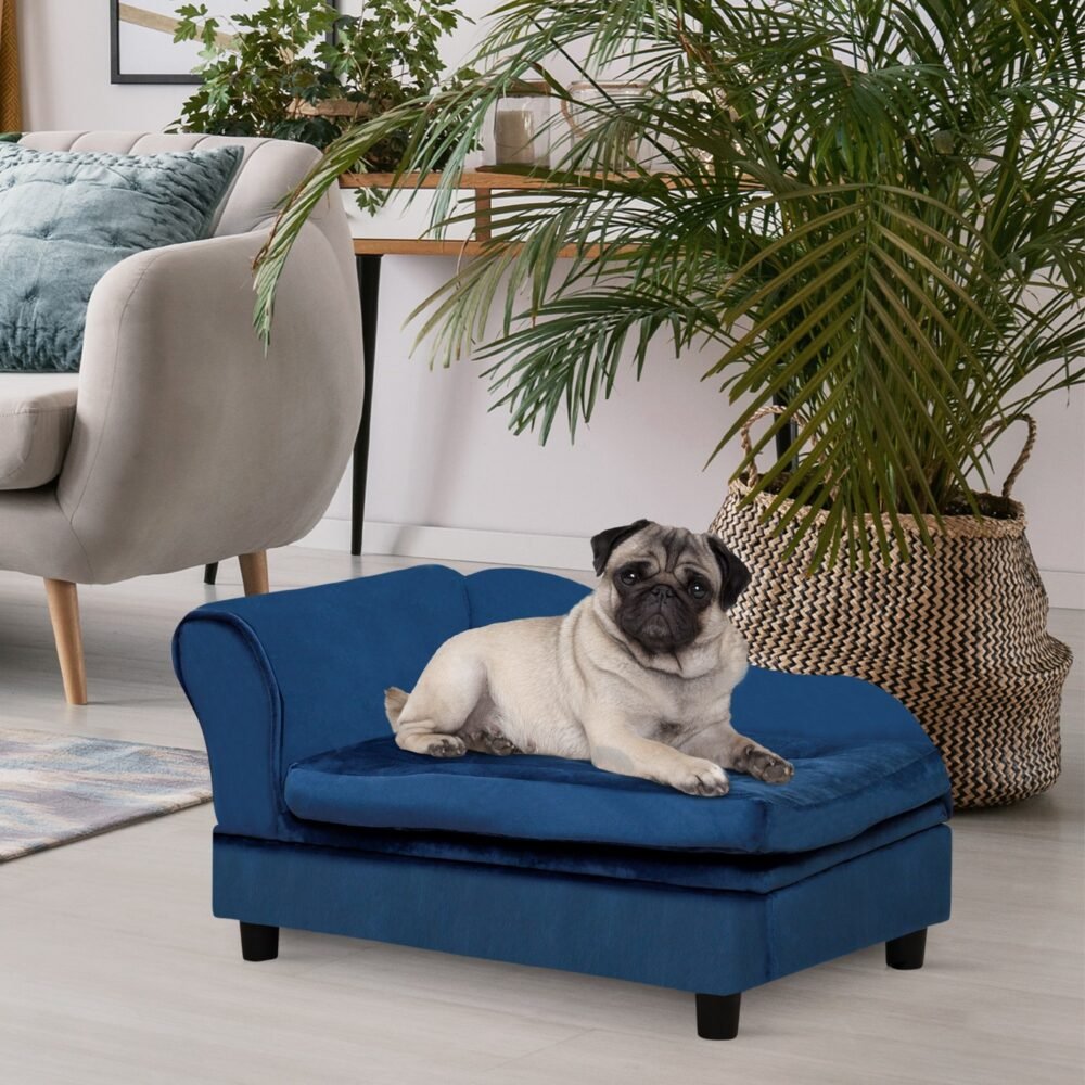 Small Dog Bed – Luxury Comfort with Hidden Storage - Image 3