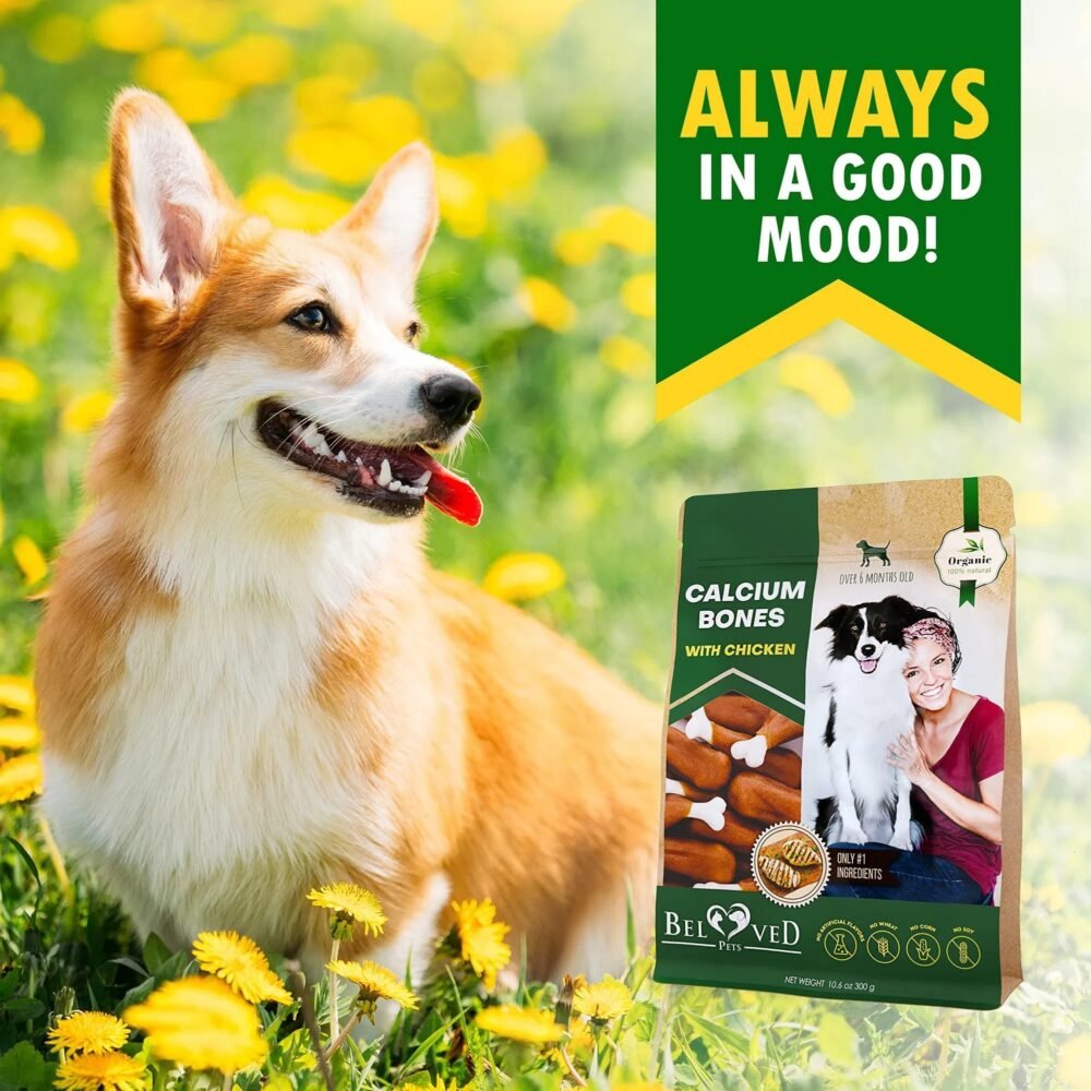 Dog Calcium Bones – Chicken Wrapped, Grain-Free Rawhide-Free Chews - Image 4