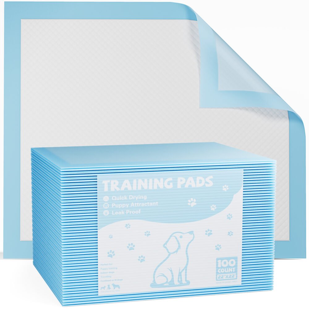 Puppy Pads – Leak-Proof Quick-Drying Disposable Dog Pads, Absorbent Dog Pee Pads