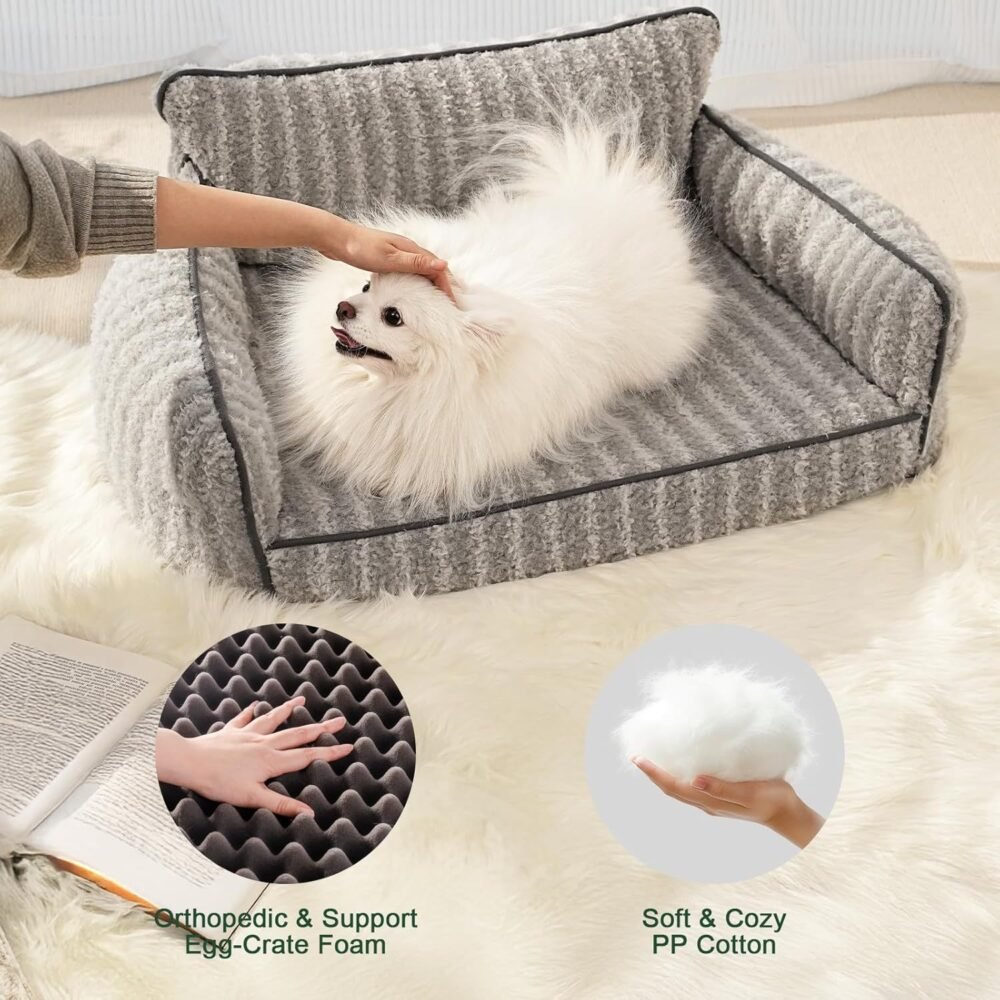 Orthopedic Pet Sofa – Supportive Bed for Small & Medium Dogs & Cats - Image 5