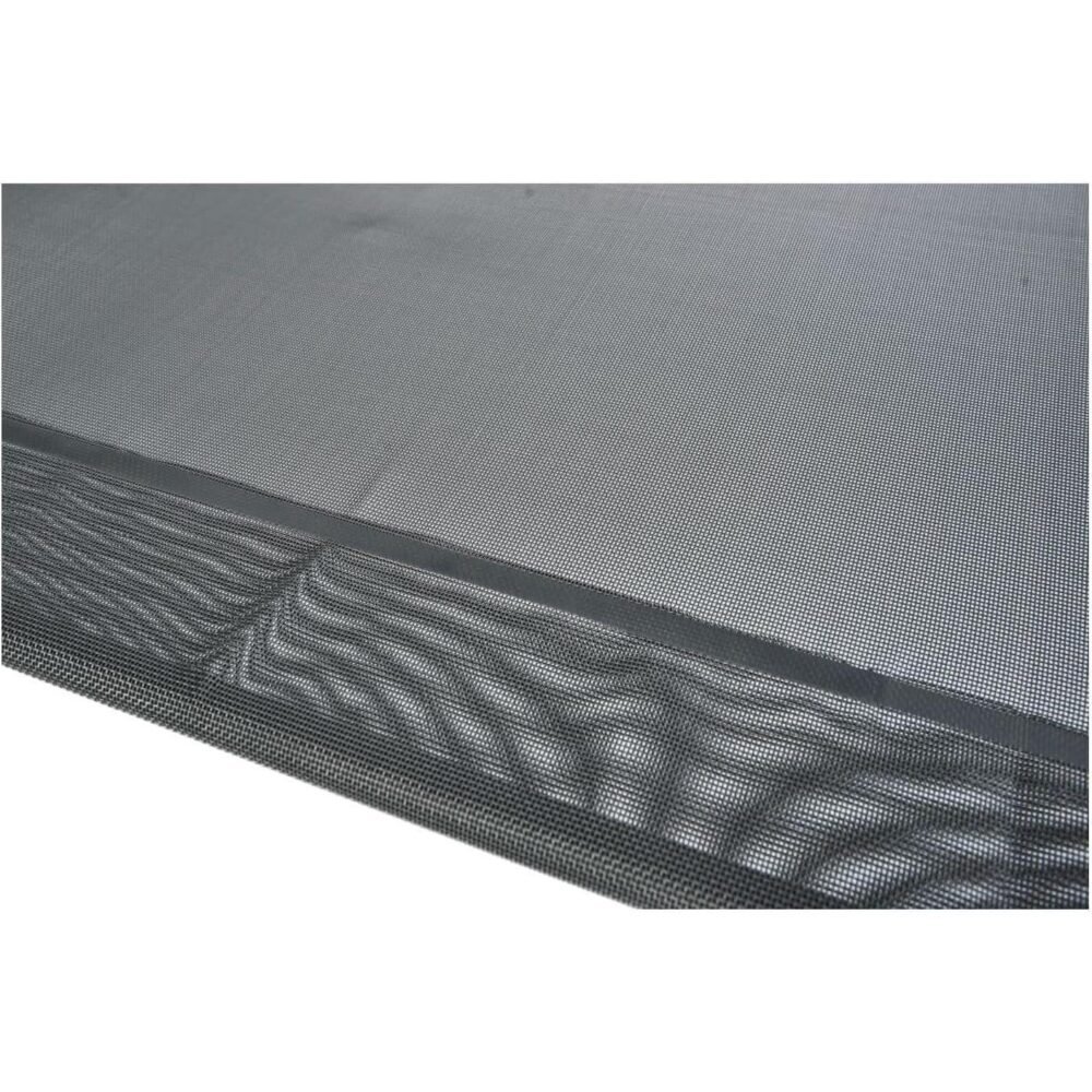 Outdoor Pet Dog Bed – Portable Grey Bed with Awning - Image 3
