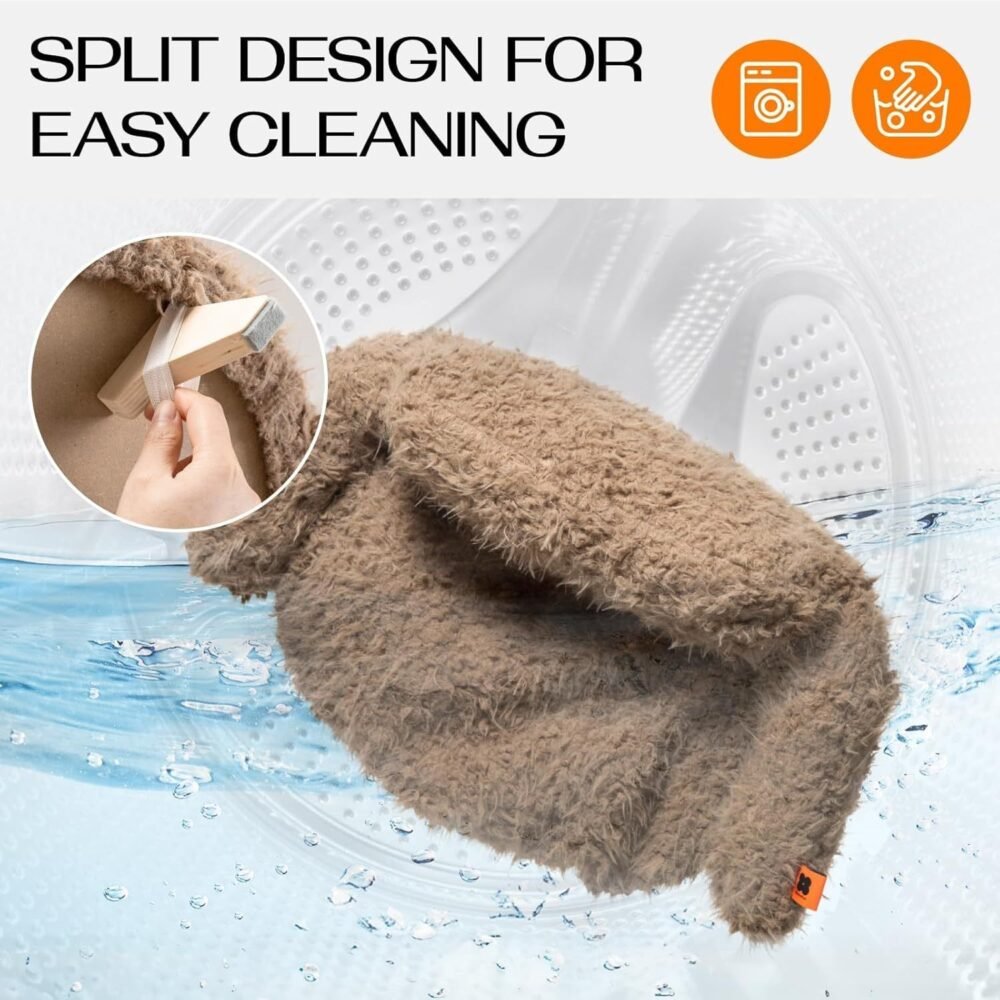 Elevated Cat Bed – Wooden Pet Sofa with Washable Cover for Cats & Small Dogs - Image 3