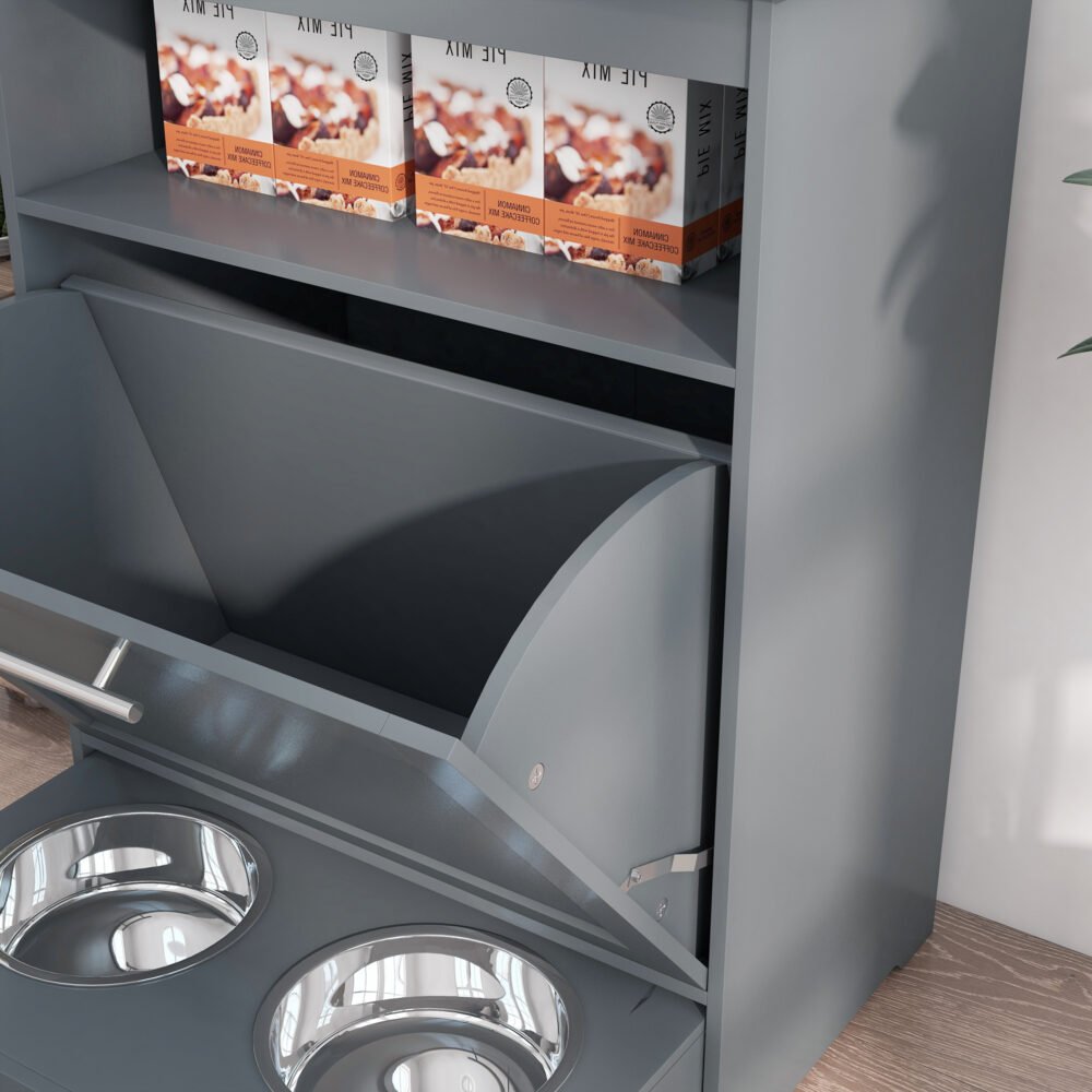 Pet Feeder Stations, Lockers, Dog Food Storage Containers - Image 7