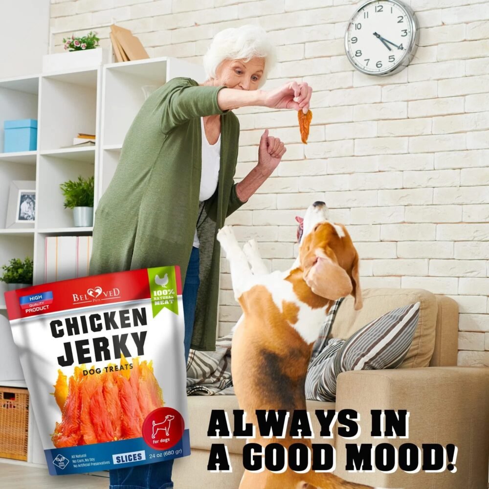 Chicken Jerky Dog Treats – Organic, Grain-Free, High-Protein Chews (1.5 lb) - Image 6