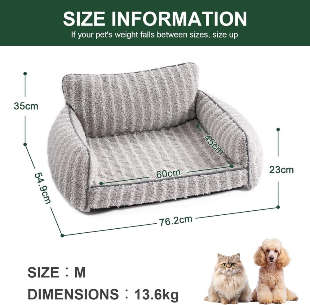 Orthopedic Pet Sofa – Supportive Bed for Small & Medium Dogs & Cats - Image 7
