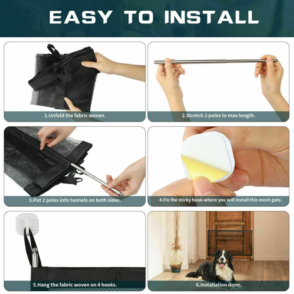 Best Retractable Pet Barrier for Dogs & Cats - Image 4